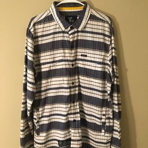 LRG Button Down Shirt (Flannel w/ pockets) Men’s L